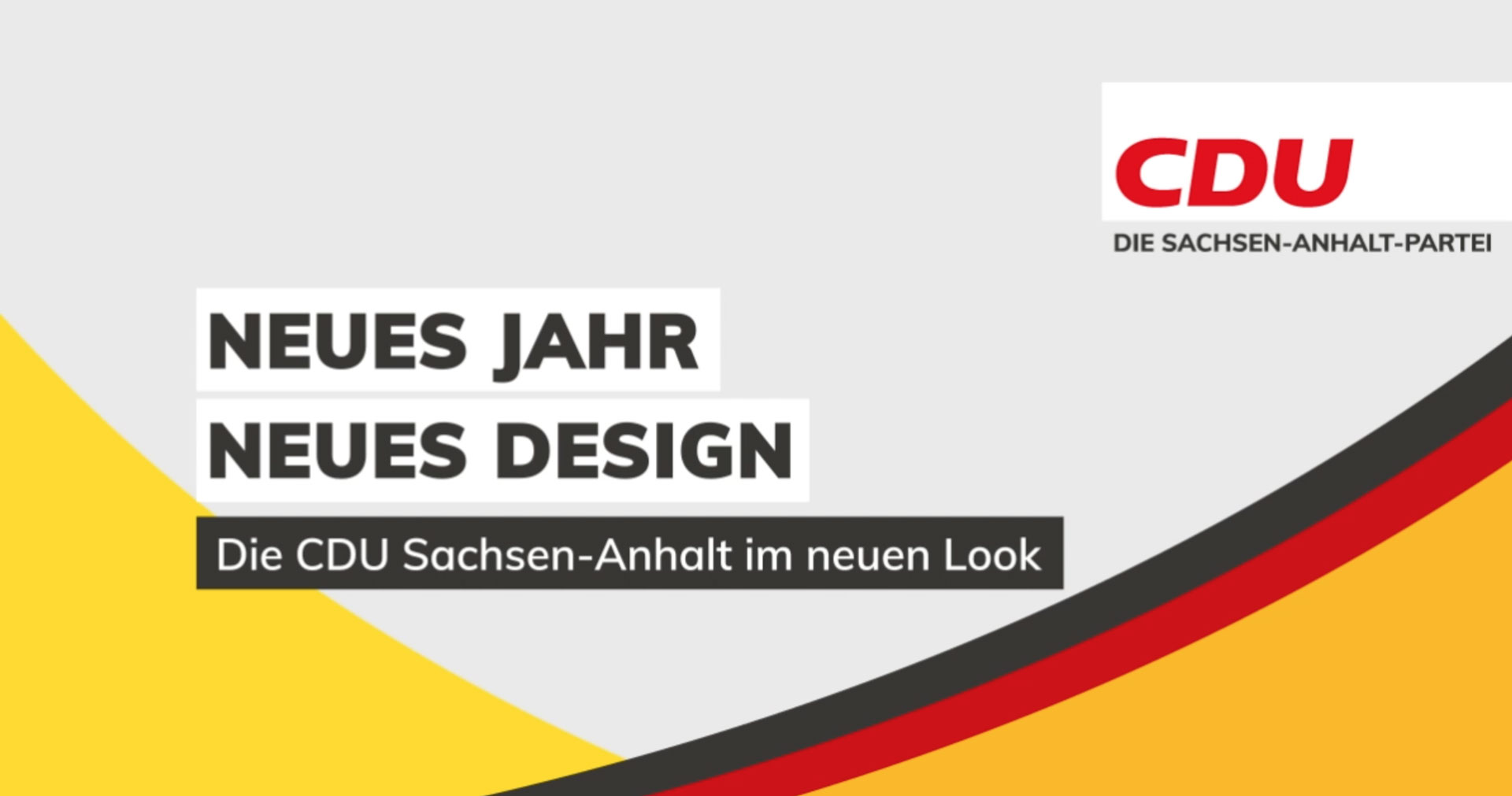 Neues Jahr neues Design